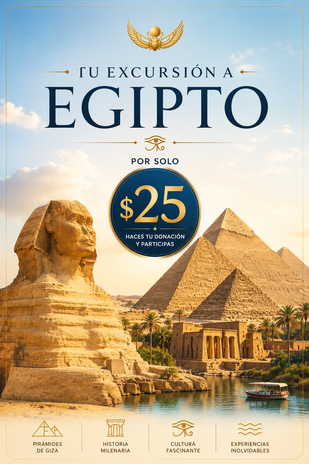 Tu Próxima Aventura: Egipto $25