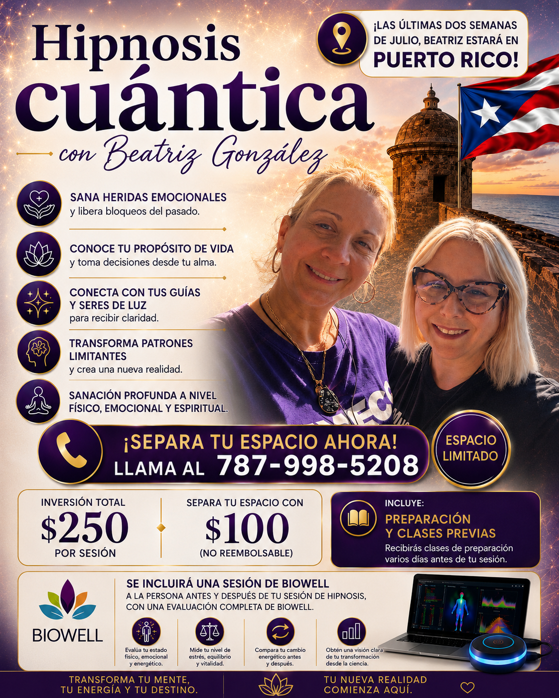 Terapia: Hipnosis Cuántica