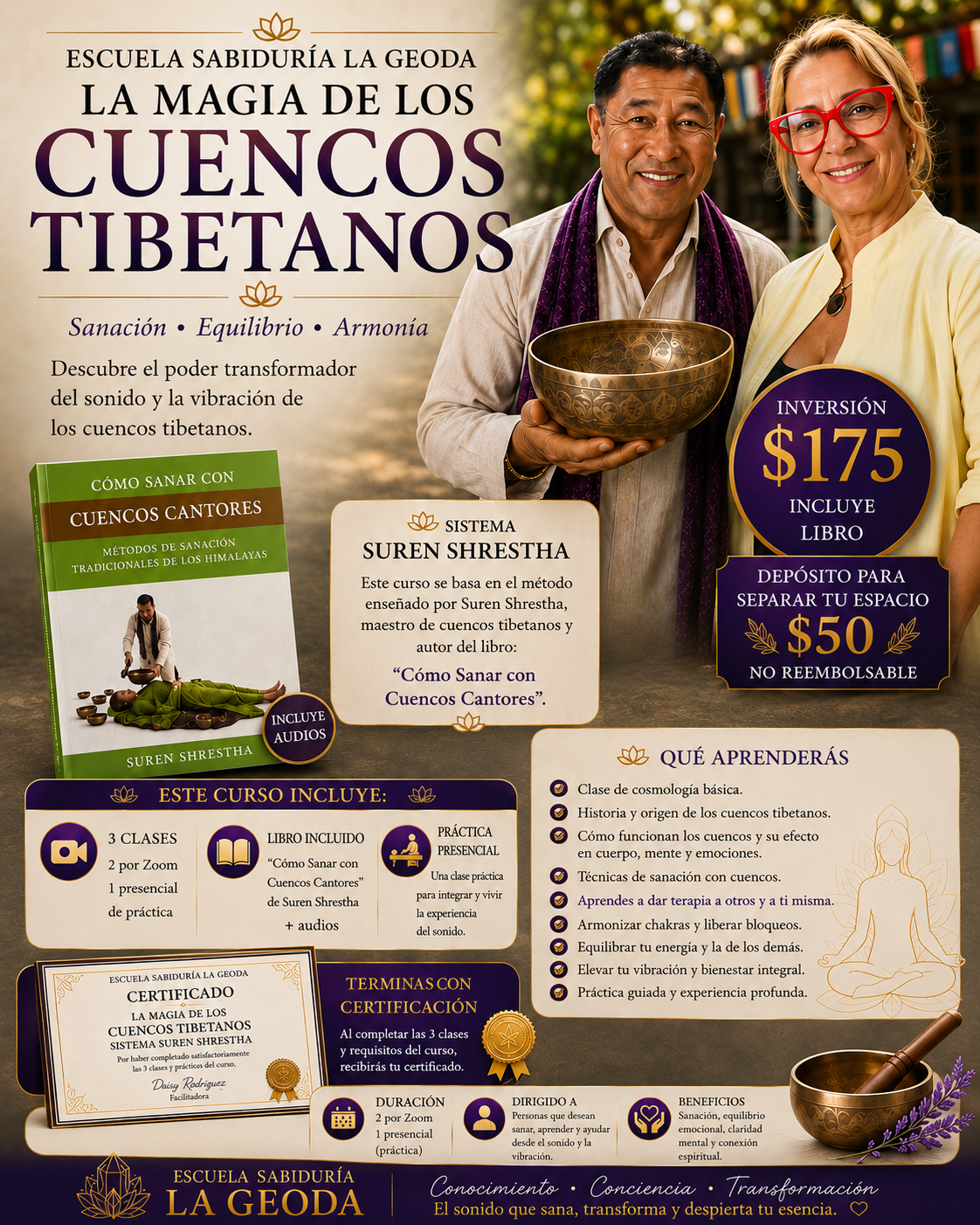 Curso: La Magia de los Cuencos Tibetanos
