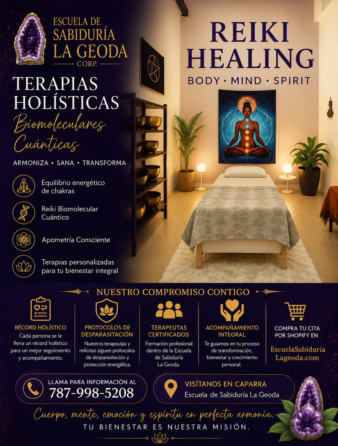Servicios de Terapias Holisticas
